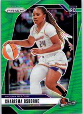 2024 Panini Prizm WNBA #65 Charisma Osborne Green Prizms