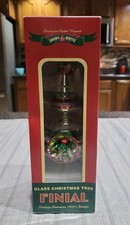 2017 Christopher Radko Shiny Brite Tree Topper Finial *MIB*