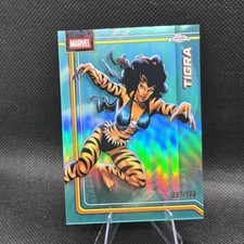 2026 Topps Chrome Marvel TIGRA #179 Aqua Refractor /199 SP US Seller Avengers