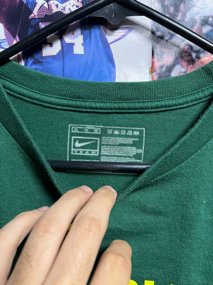 Nike We Are Oregon Ducks Fútbol I am a Duck Camiseta Verde XL Foto 4 de 4