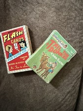 Playfun Games Vintage Flash Cards Tail the Donkey Card Game Age 4-7