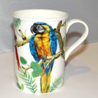 Gracie Bone China Stechcol Parrot McCaw Parrots Birds Tea Coffee Cup Mug 10oz.