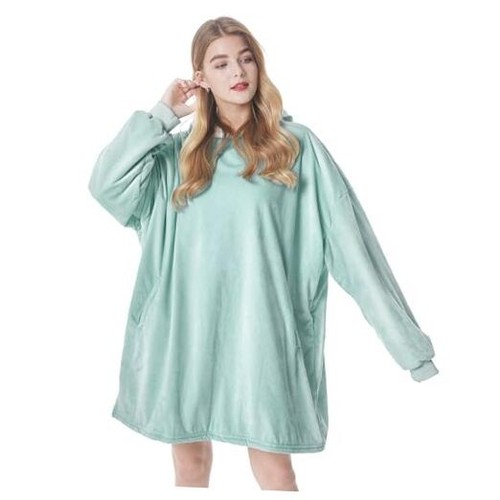 Oversized Wearable Blanket Hoodie, Blanket Sweatshirt for Adults Women Men