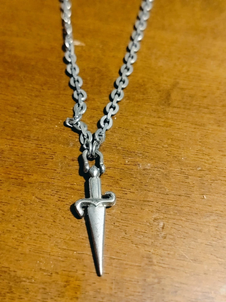 Collana Cesare Paciotti Vintage Argento Unisex - Immagine 3 di 4