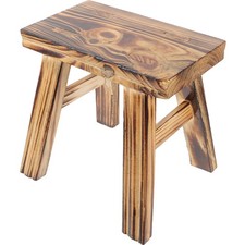 Wood Step Stool for Bathroom Kids and Adults Practical Lightweight Wooden Stool