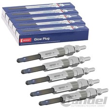 5x DENSO GLÜHKERZEN passend für AUDI A6 100 C3 VOLVO S70 S80 V70 II 850 2.5 TDI