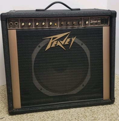 Vintage PEAVEY TRIUMPH 60 Ultra GAIN TUBE Guitar AMP Amplifier T60