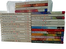 Heartsong Presents Book Lot 29 Christian Romance Paperback Books, VERY GOOD COND