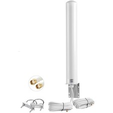 Omni-Directional 2x2 MIMO Antenna 11-13dBi for Reliable Cellular Connectivity