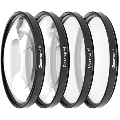 ayex Close up Makro Linsen Set 77mm - 4 teilig (+1, +2, +4, +10)