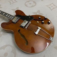 ES-335 Semi-Hollow body JAZZ Electric Guitar textured veneer free ship US stock