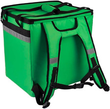 50L XL Large Insulated Food Delivery Backpack, Expandable Catering Cooler Bag, W