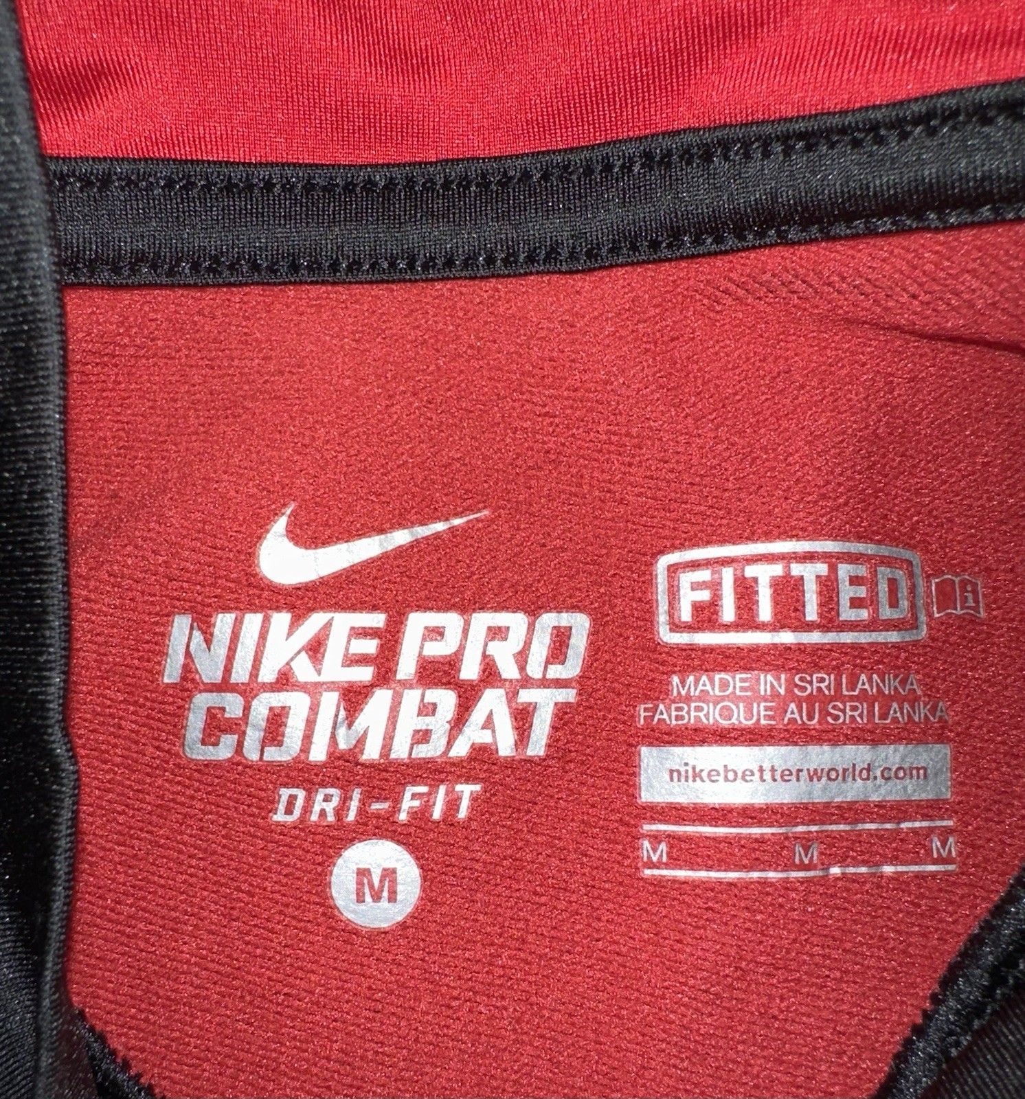 Nike Pro Combat Hyper Warm Compression Shirt Mens… - image 5