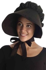 Colonial Pilgrim Amish Bonnet Costume Accessory