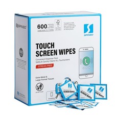 600 Count Screen Wipes, Screen Cleaner Wipes for Electronics, Touchscreens