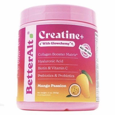 BetterAlt Creatine+ mit Glowchemy | Collagen Builder, Hyaluronsäure, Biotin
