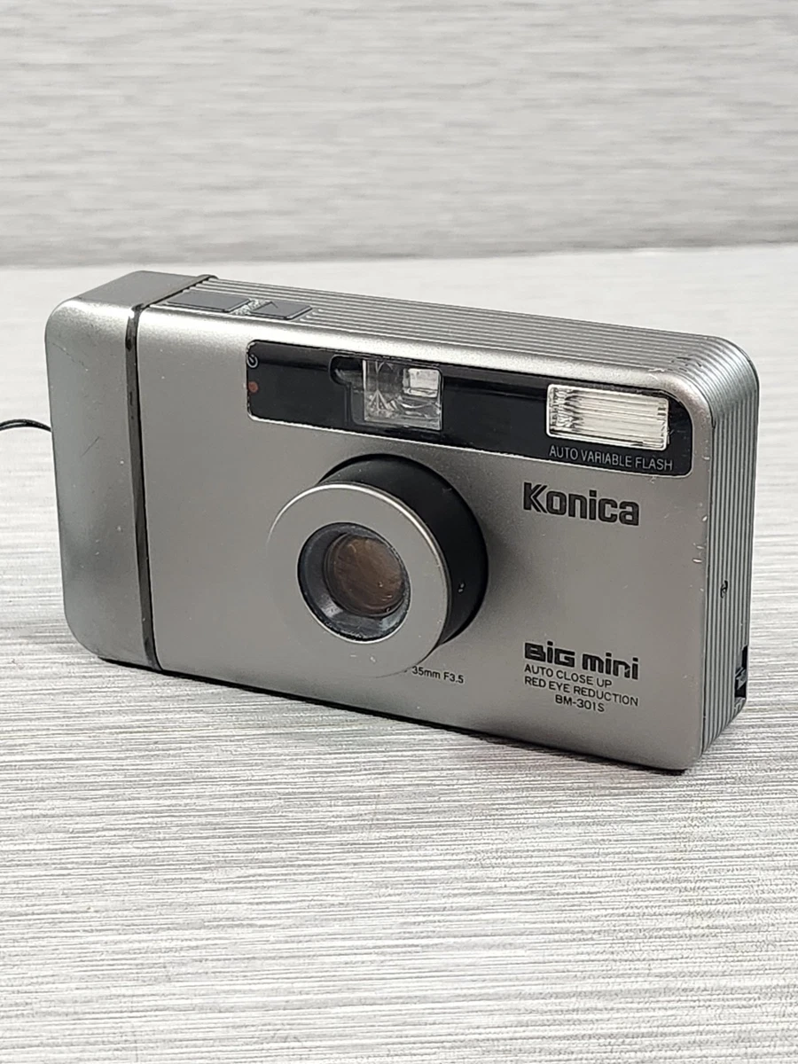 動作OK】 Konica big mini 35mm f3.5 ※K181 思い出のコニカBiG mini｜