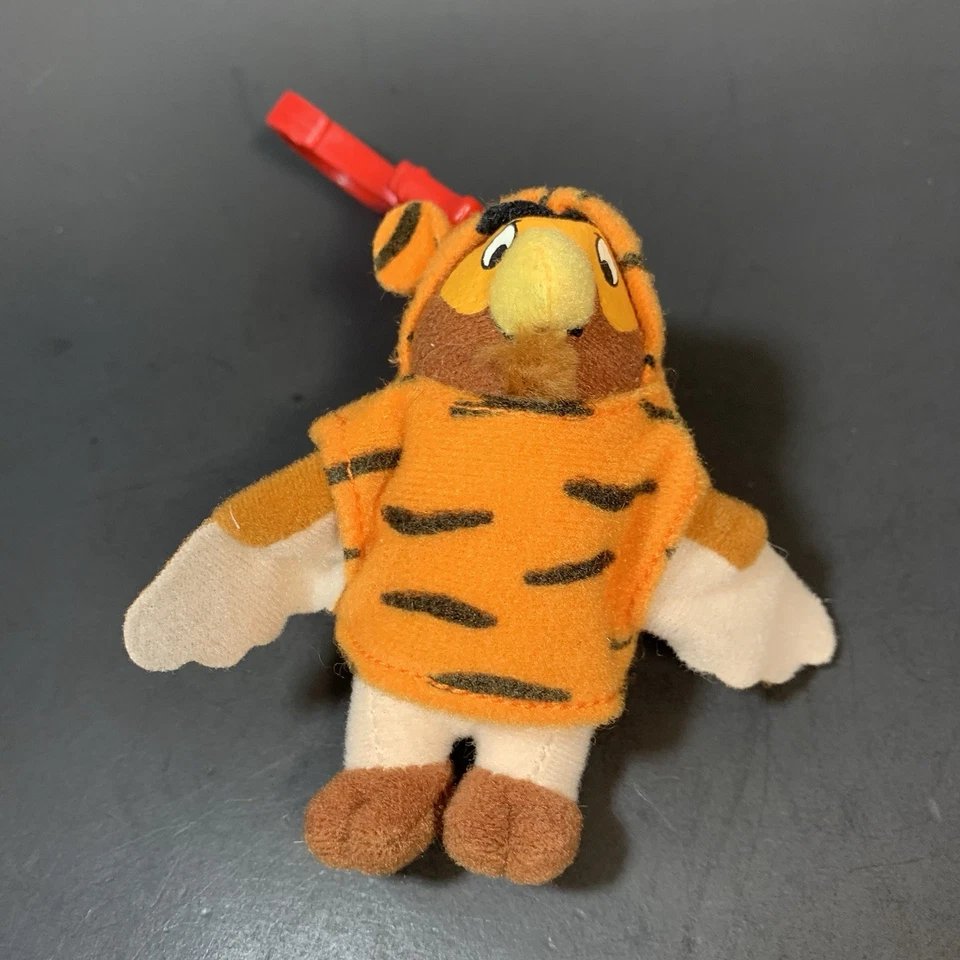 Vintage Disney Winnie the Pooh Tigger Movie Plush Backpack Clips Owl & Tigger - Image 3 of 4