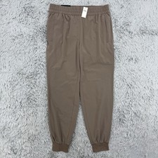 Banana Republic Airstretch Joggers Women s S NWT Brown High Stretch Breathable