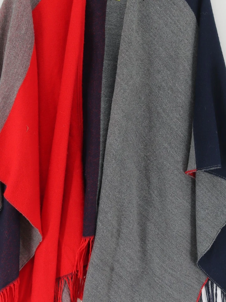 Abrigo para mujer Tommy Hilfiger multi acrílico con abrigo de poliéster Foto 3 de 4