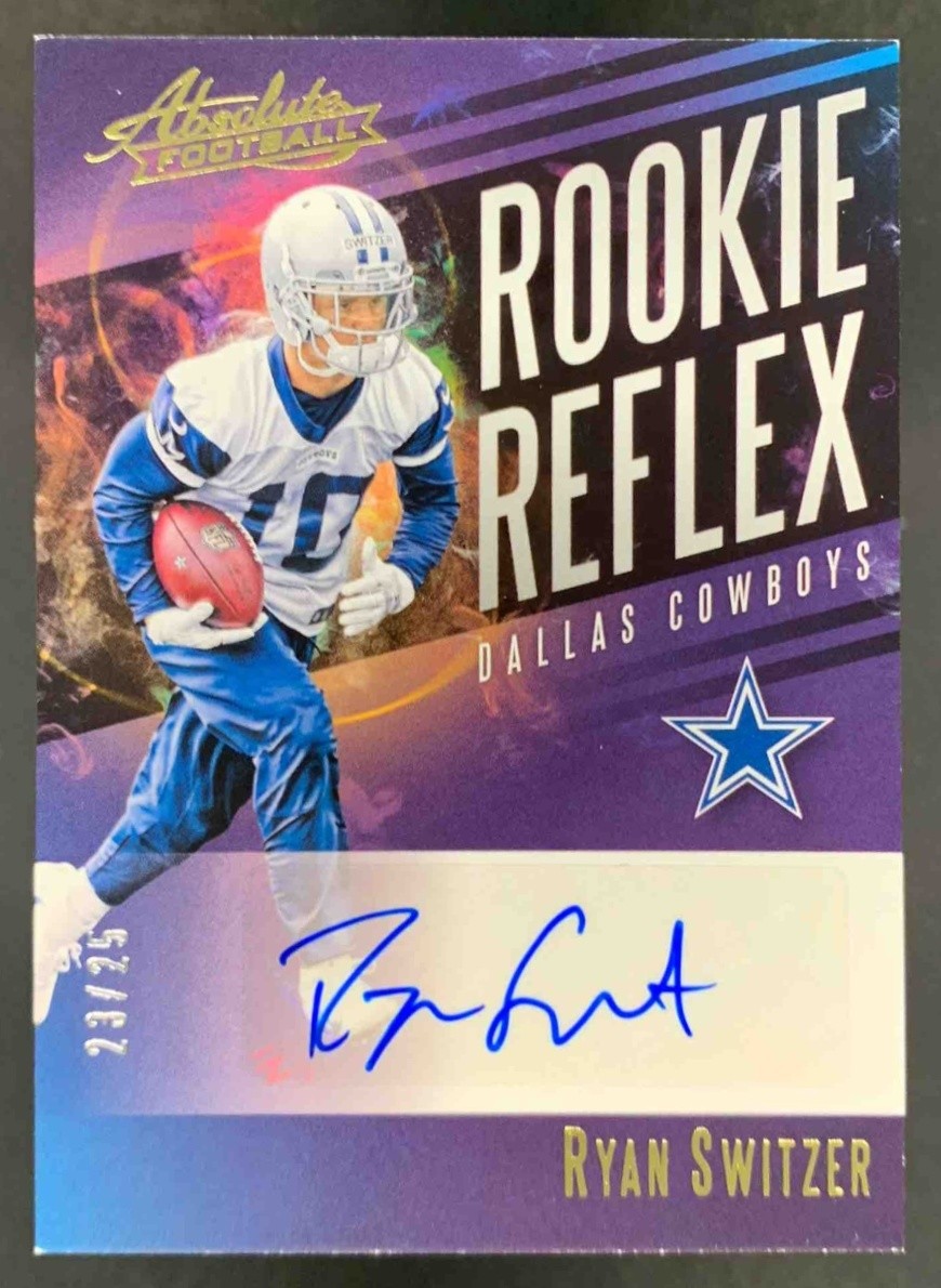 Ryan Switzer Panini Absolute Rookie Reflex Signature #RRRS Base