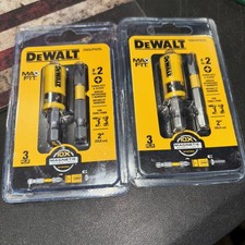 2pk. NEW DEWALT POWER BITS W/ SLEEVES  DWA2PH2SL FREE SHIPPING