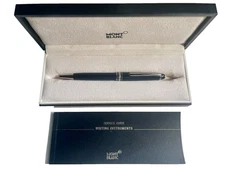 Montblanc 2866 Meisterstück Classique Ballpoint Pen Black Resin Platinum Trim