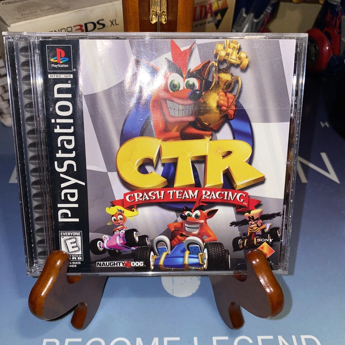 CTR Crash Team Racing PlayStation 1 1999 complete clean and tested