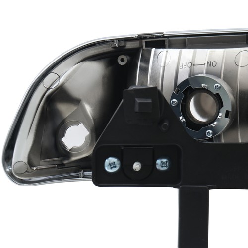 2PCS Front Headlights Assembly & Bumper Lights For 98-04 Chevy Blazer S10 Pickup - Picture 9 of 10