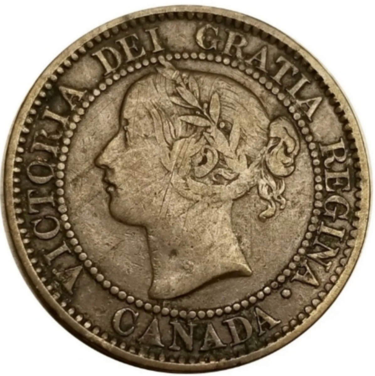 1859 Canada 1 Cent Queen Victoria One Penny | eBay UK