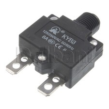 KYB8-8A KYB8 Series Circuit Breaker 8A 250VAC 2 Pin