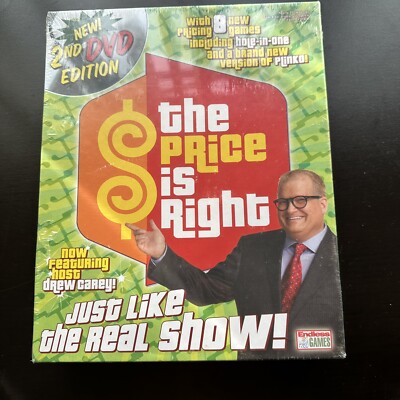 The Price is Right 2nd Edition DVD Game 2008 w/ Drew Carey by Endless Games NEW 