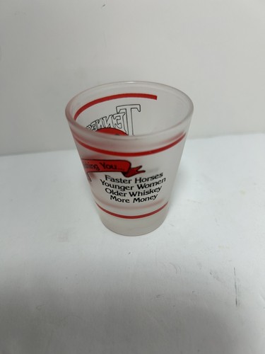 Vintage Tennessee Wishing You Faster Horses Younger Women More Money Shot Glass - Picture 2 of 5