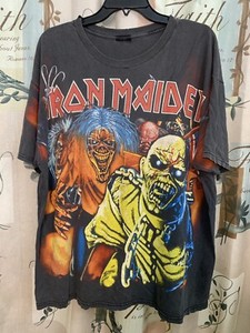 vintage iron maiden t shirt