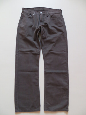 Levi's 514 Straight Herren Jeans Hose, W 33 /L 30, Grau ! Graue Soff-Jeanshose !