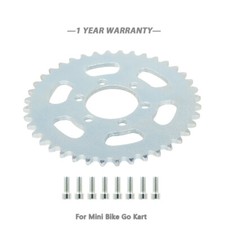 Fit For Mini Bike Go Kart Quad 35 Chain 40T Tooth Rear Sprocket New US