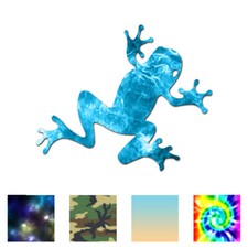Frog Cute Toad - Vinyl Decal Sticker - Multiple Patterns Sizes - ebn330