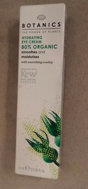 botanics hydrating eye cream