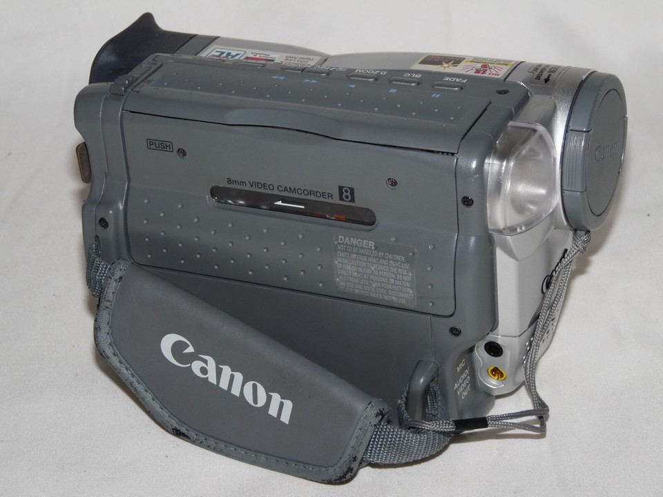 Canon ES50 ES50A 8mm Video8 Camcorder VCR Player Camera Video Transfer
