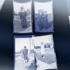 Old Photo Negatives 1920s Women