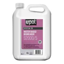 1 x U-POL S2000/5 SYSTEM 20 WATER BASED DEGREASER PANEL WIPE 5L