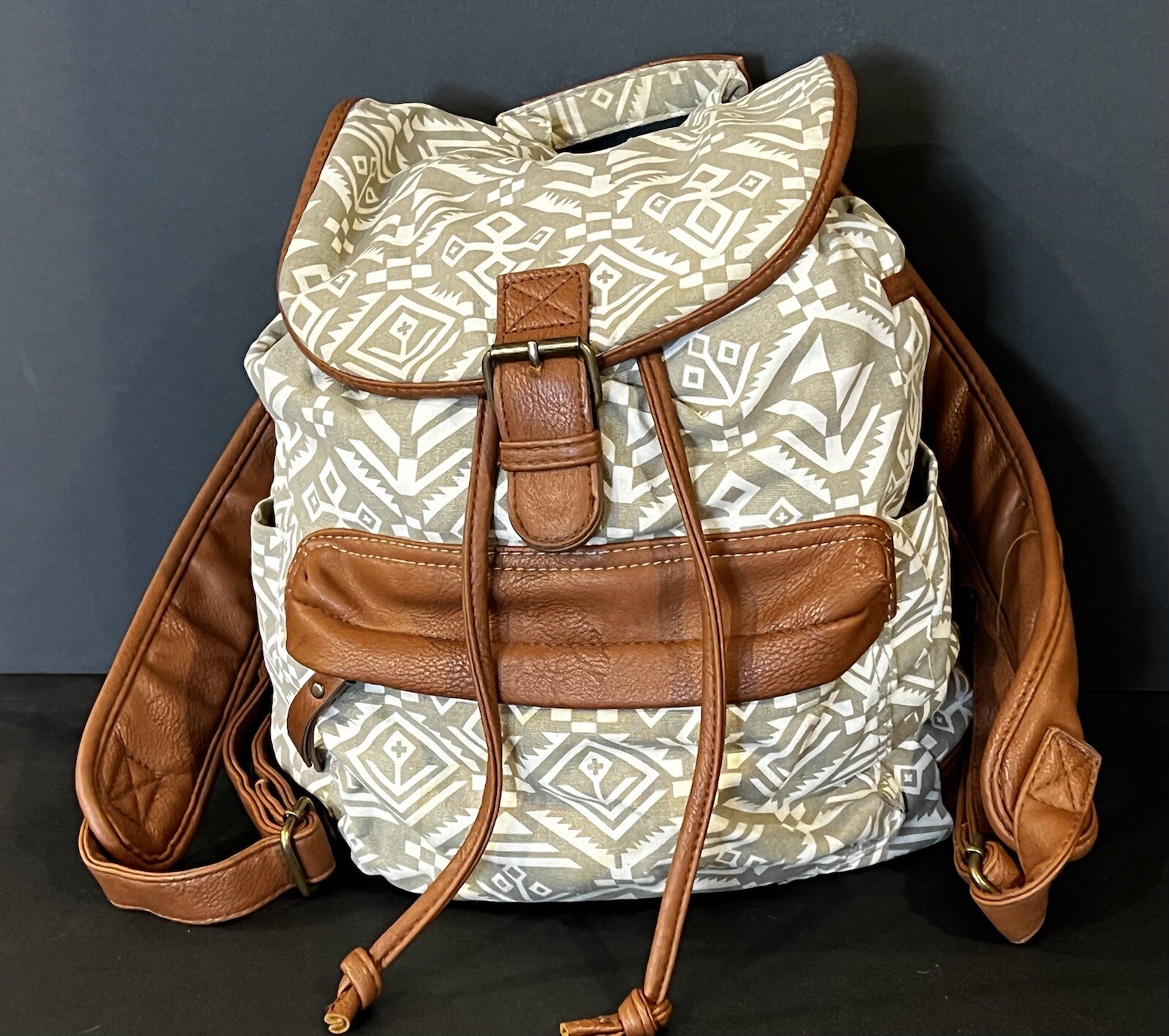 Madden Girl Backpack Southwestern Design EUC Gem