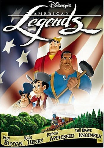 DISNEY AMERICAN LEGENDS DVD NEW! PAUL BUNYAN, JOHN HENRY