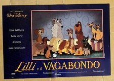 FOTOBUSTA LILLI E IL VAGABONDO  Walt Disney Lady and the Tramp,Cartoni,Spaghetti