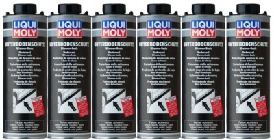 Liqui Moly 6112 Unterbodenschutz Bitumen schwarz 6x1 Liter Korrosionsschutz