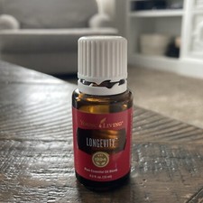 Young Living Essential Oil Longevity 15 ML Barely Used Full To Top Label Line
