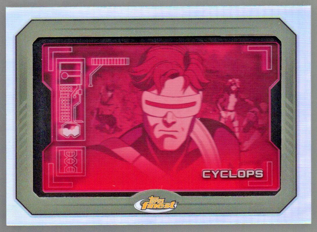 2025 Topps Finest X-Men '97 Sentinels' Scan #SS-3 Cyclops