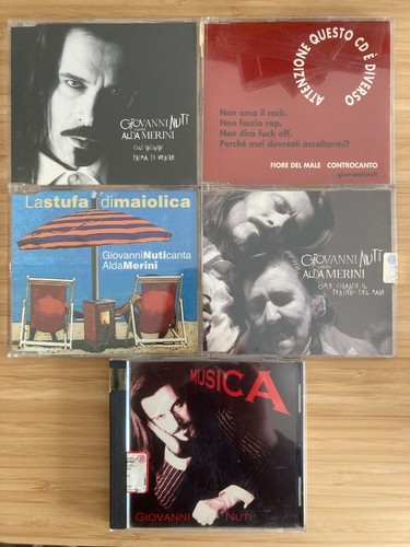 Giovanni Nuti canta Alda Merini _ Lotto 5 X CD Single PROMO prezzo ebay