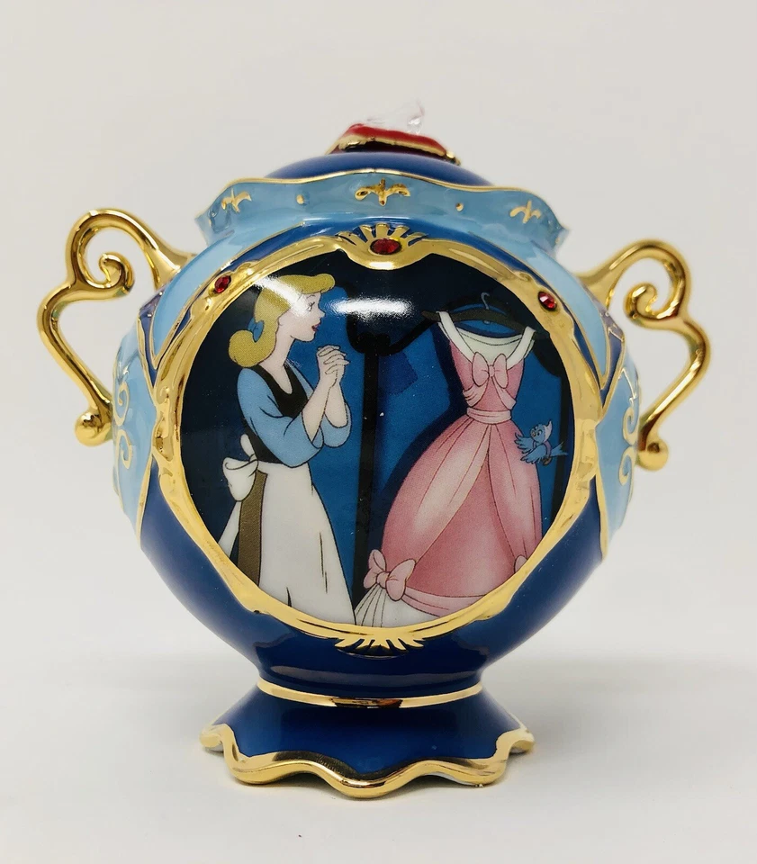 Disney 50-летие Золушка музыкальная шкатулка Ардли Эллиотт «Рабочая песня» новый в коробке - Изображение 2 из 4