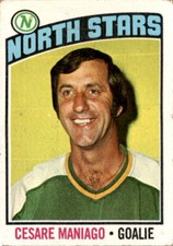 1976-77 Topps #240 Cesare Maniago Minnesota North Stars